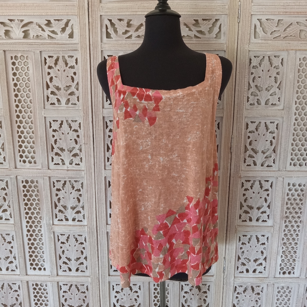 NWT NIC+ZOE SUN BURST TANK TOP SIZE XL - Picture 2 of 6